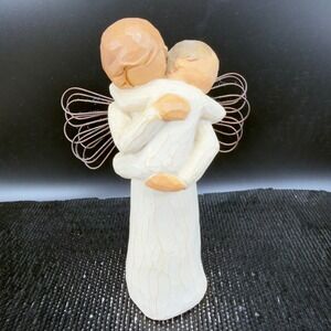 Willow Tree Angels Embrace Figurine 2002 Susan Lordi Demdaco Mother Child VTG